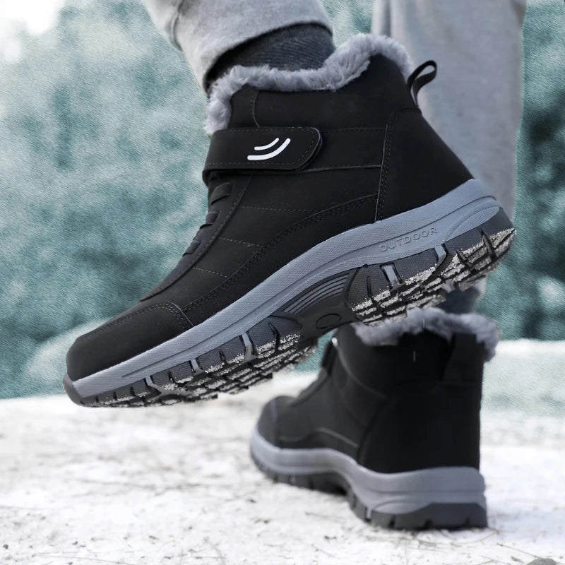 Bota Masculina Casual De Neve Antiderrapante