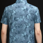 [PAGUE 2 LEVE 3] Camisa Polo Casual Hércules em Seda Gelo e Poliamida + BRINDES: 3 Bermudas e Relógio