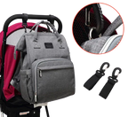 Bolsa Mochila Maternidade LeQueen USB