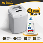 Maquina de Lavar 1,2 Kg - 5 Programas de Lavagem + 3L de Omo 3L Lava Roupas