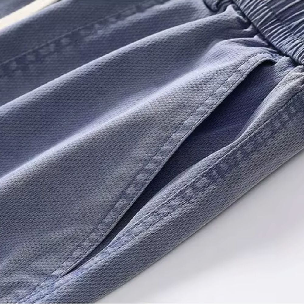 [PAGUE 2 LEVE 3] Kit Calça Tramonti Masculina Premium em Algodão Peruano com Seda Gelo