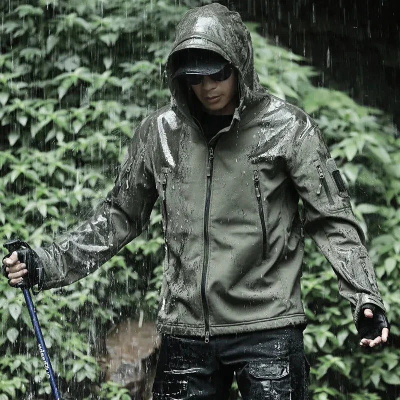 Conjunto Traje Militar Comander (Blindado e Resistente Contra o Frio e Rasgos!) + BRINDE: Cinto Tático