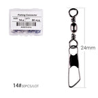 Kit 50 pçs Conector de Anzol Interlock