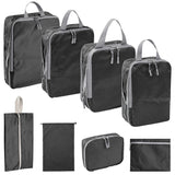 Conjunto de 8 unidades preto