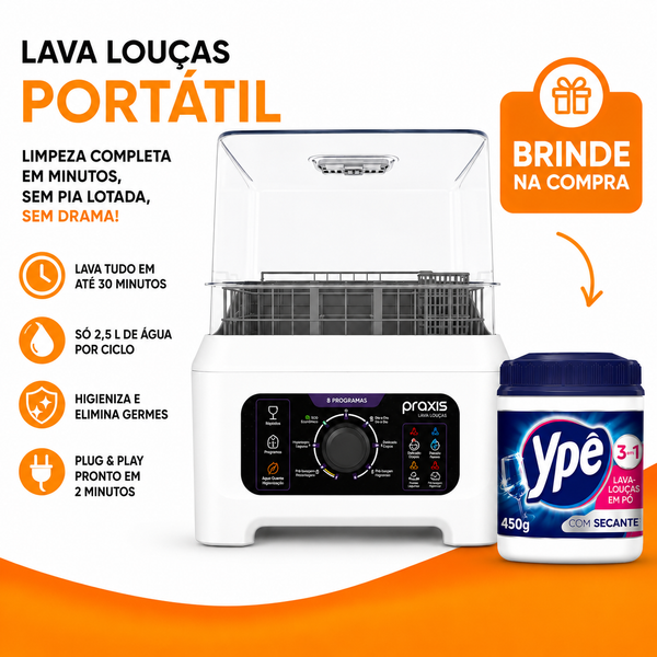 Lava Louça Portátil Premium