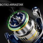 Molinete Proberos Metal Blue F500 lançamento 2024